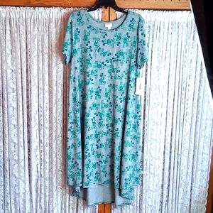 LuLaRoe "Carly" style  Mickey Mouse, Disney dress.  Size Large